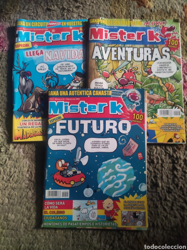 Collezionismo di Riviste e Giornali: Mister K. 3 Revistas.