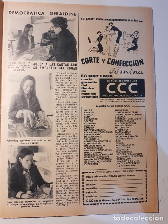 Coleccionismo de Revistas y Peri&oacute;dicos: GERALDINE CHAPLIN