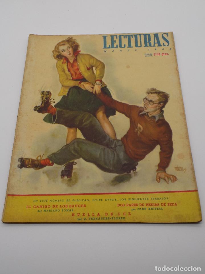 Sammeln von Zeitschriften und Zeitungen: LECTURAS MARZO 1945