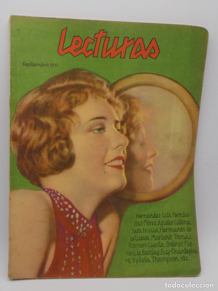 Sammeln von Zeitschriften und Zeitungen: LECTURAS SEPTIEMBRE 1931