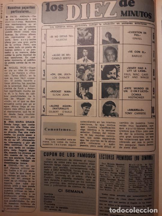 Coleccionismo de revistas y peri&oacute;dicos: LOS DIABLOS CAMILO SESTO BASILIO ESCALA DE EXITOS
