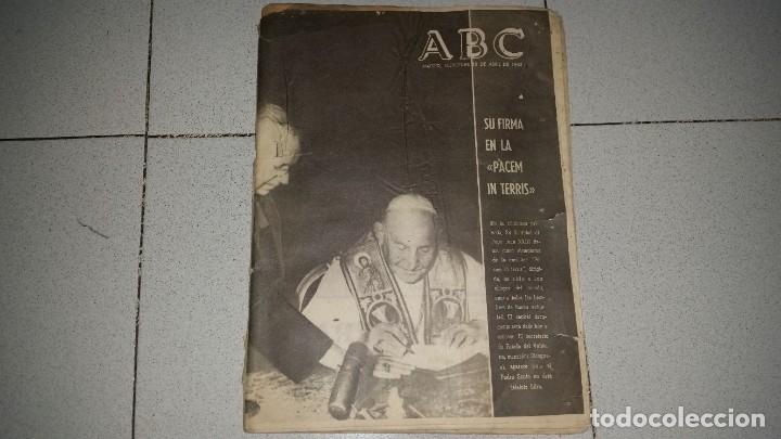 Coleccionismo de Revistas y Peri&oacute;dicos: ABC Miercoles 10 Abril 1963