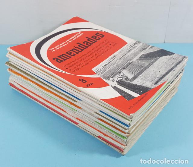 Coleccionismo de revistas y peri&oacute;dicos: LOTE 16 REVISTAS AMENIDADES LOS ULTIMOS PRODIGIOS DE LA TECNICA A SU ALCANCE 1959 A 1970, 19 X 13,50