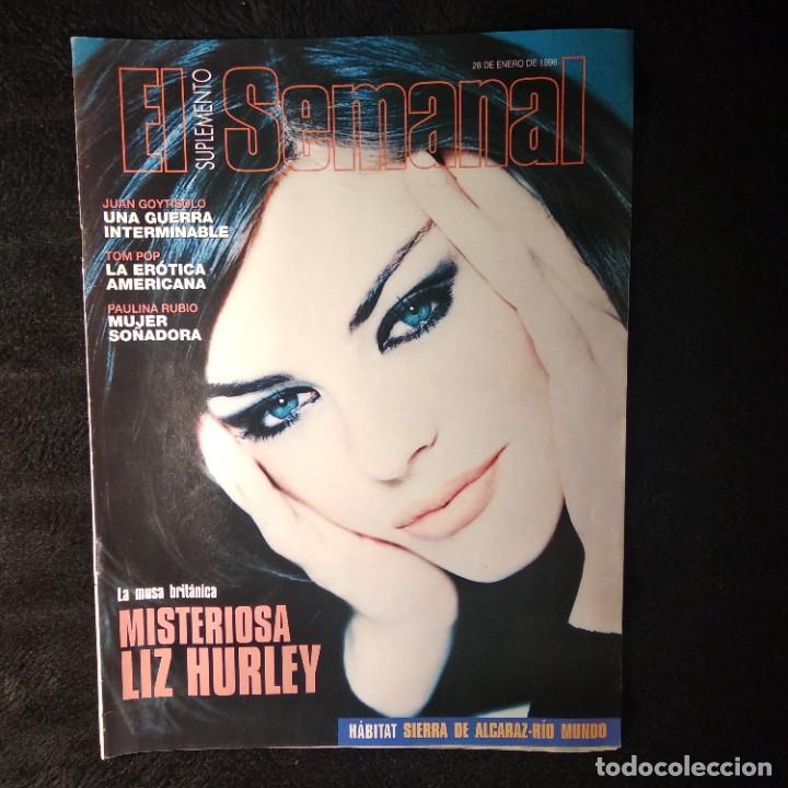 Coleccionismo de Revistas y Peri&oacute;dicos: EL SUPLEMENTO SEMANA #531.LIZ HURLEY.1996.PEDIDO MINIMO : 5&euro;