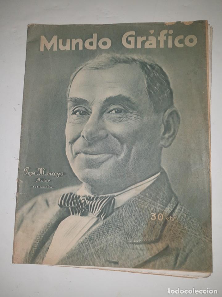 Coleccionismo de Revistas y Peri&oacute;dicos: MUNDO GRAFICO- PEPE MONCAYO-1923