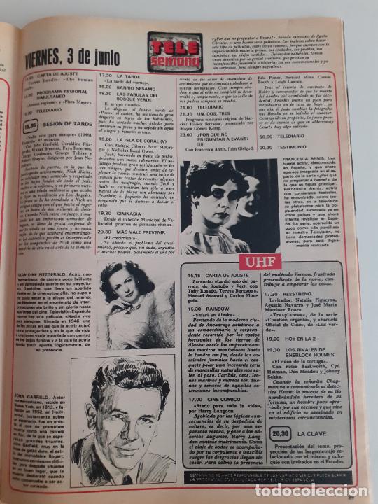 Coleccionismo de revistas y peri&oacute;dicos: GERALDINE FITZGERALD FRANCESCA ANNIS JOHN GARFIELD