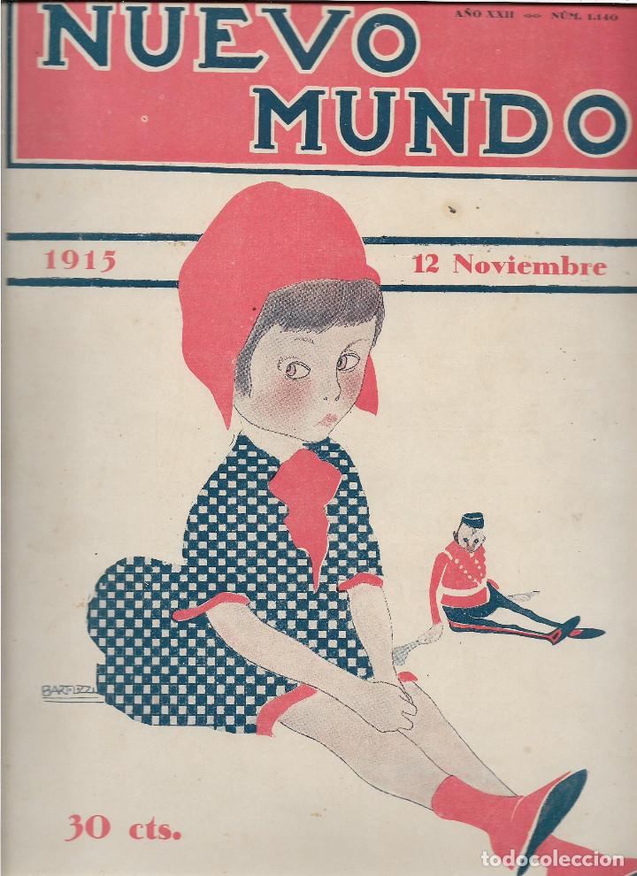 Coleccionismo de Revistas y Peri&oacute;dicos: REVISTA - NUEVO MUNDO-- FECHA, 1 NOVIEMBRE 1915, VER FOTOS