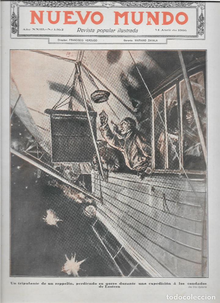 Coleccionismo de Revistas y Peri&oacute;dicos: REVISTA - NUEVO MUNDO-- FECHA, 14 ABRIL 1916., VER FOTOS