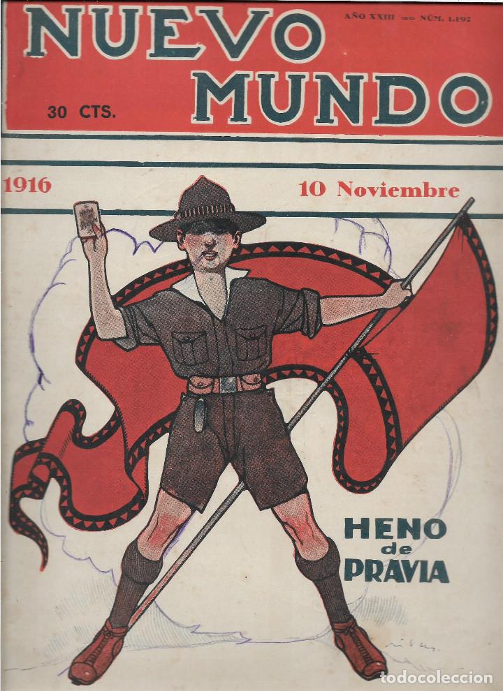 Coleccionismo de Revistas y Peri&oacute;dicos: REVISTA - NUEVO MUNDO-- FECHA, 10 NOVIEMBRE 1916., VER FOTOS