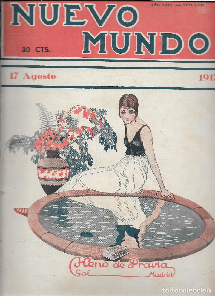 Coleccionismo de Revistas y Peri&oacute;dicos: REVISTA - NUEVO MUNDO-- FECHA, 17 AGOSTO 1917., VER FOTOS
