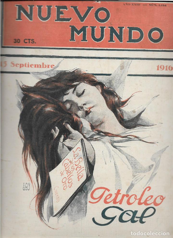 Coleccionismo de Revistas y Peri&oacute;dicos: REVISTA - NUEVO MUNDO-- FECHA, 15 SEPTIEMBRE 1916., VER FOTOS