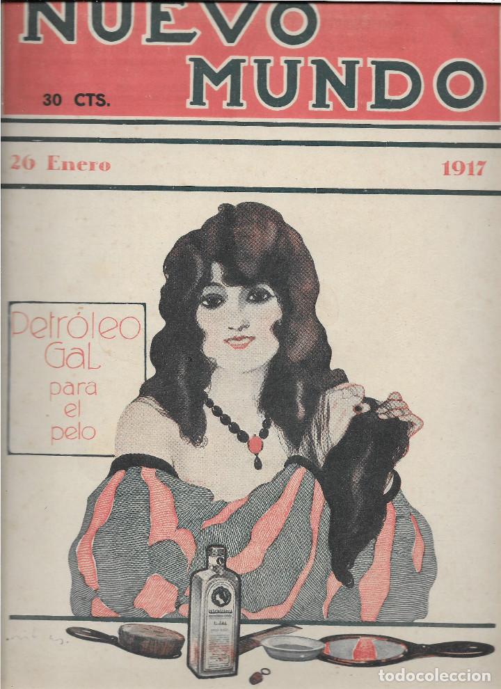 Coleccionismo de Revistas y Peri&oacute;dicos: REVISTA - NUEVO MUNDO-- FECHA, 26 ENERO 1917., VER FOTOS