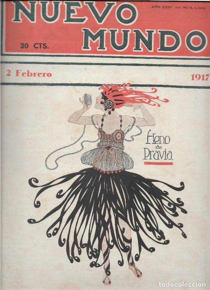 Coleccionismo de Revistas y Peri&oacute;dicos: REVISTA - NUEVO MUNDO-- FECHA, 2 FEBRERO 1917., VER FOTOS