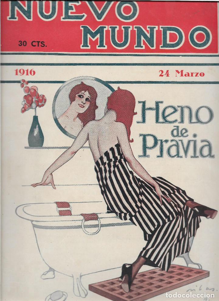 Coleccionismo de Revistas y Peri&oacute;dicos: REVISTA - NUEVO MUNDO-- FECHA, 24 MARZO 1916., VER FOTOS