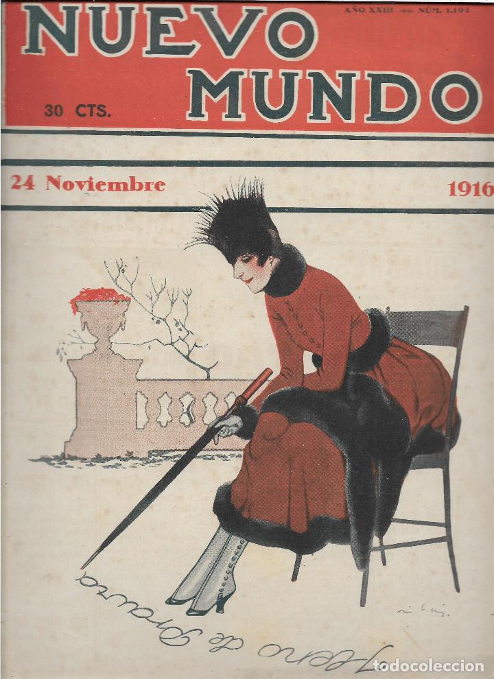 Coleccionismo de Revistas y Peri&oacute;dicos: REVISTA - NUEVO MUNDO-- FECHA, 24 NOVIEMBRE 1916., VER FOTOS