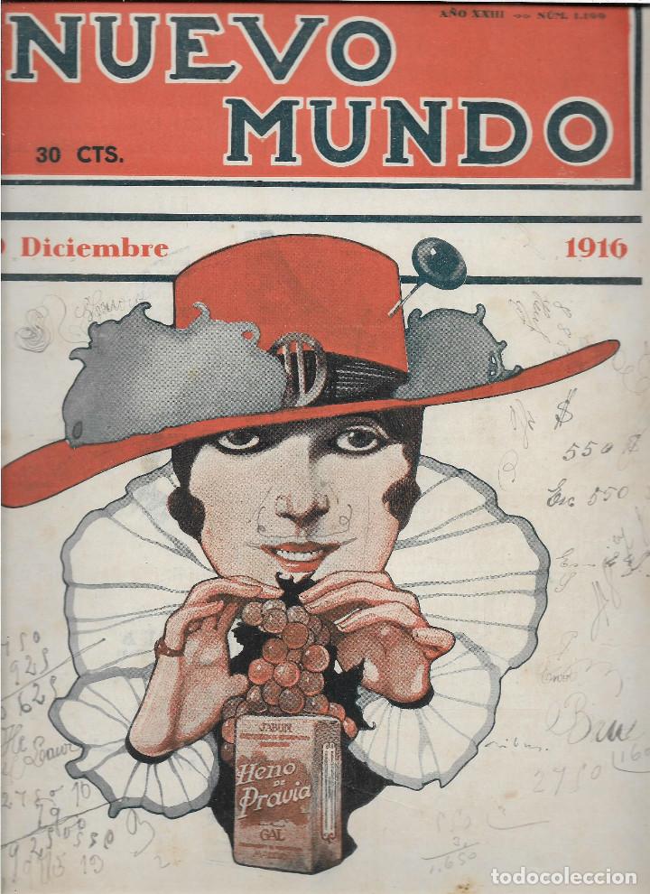 Coleccionismo de Revistas y Peri&oacute;dicos: REVISTA - NUEVO MUNDO-- FECHA, 29 DICIEMBRE 1916., VER FOTOS