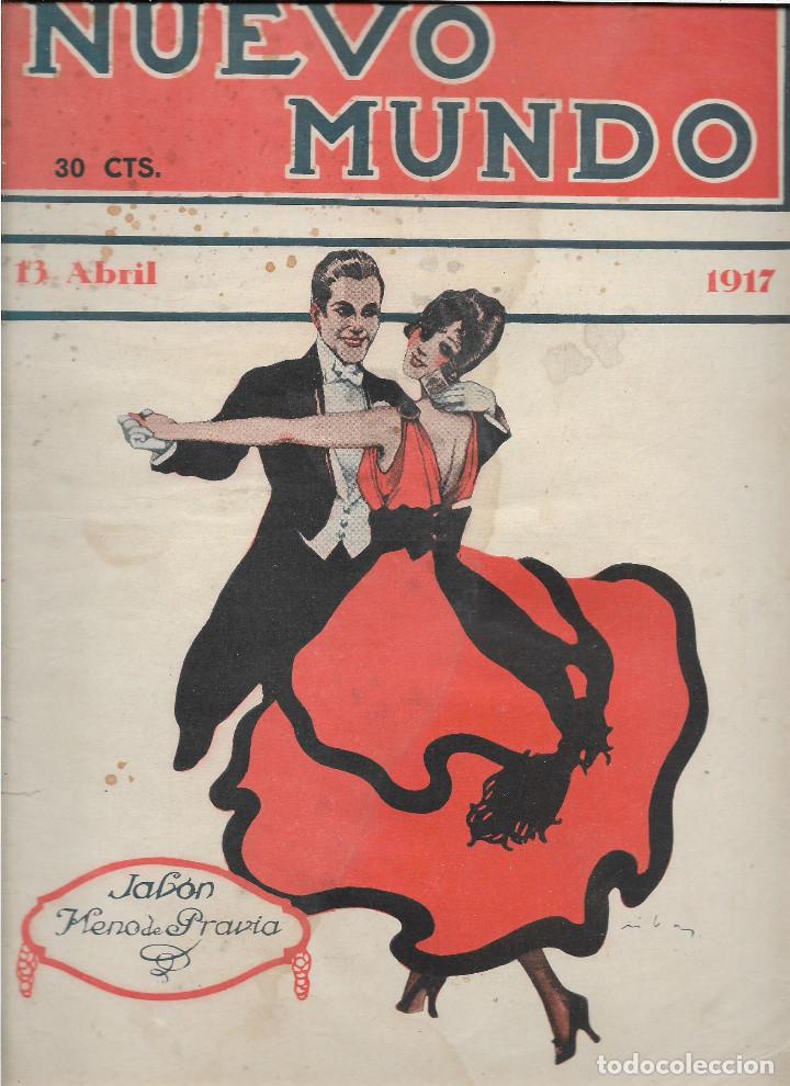 Coleccionismo de Revistas y Peri&oacute;dicos: REVISTA - NUEVO MUNDO-- FECHA, 13 ABRIL 1917., VER FOTOS