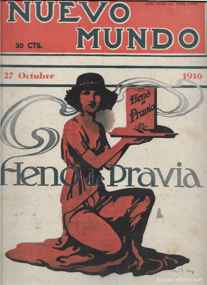 Coleccionismo de Revistas y Peri&oacute;dicos: REVISTA - NUEVO MUNDO-- FECHA, 27 OCTUBRE 1916., VER FOTOS