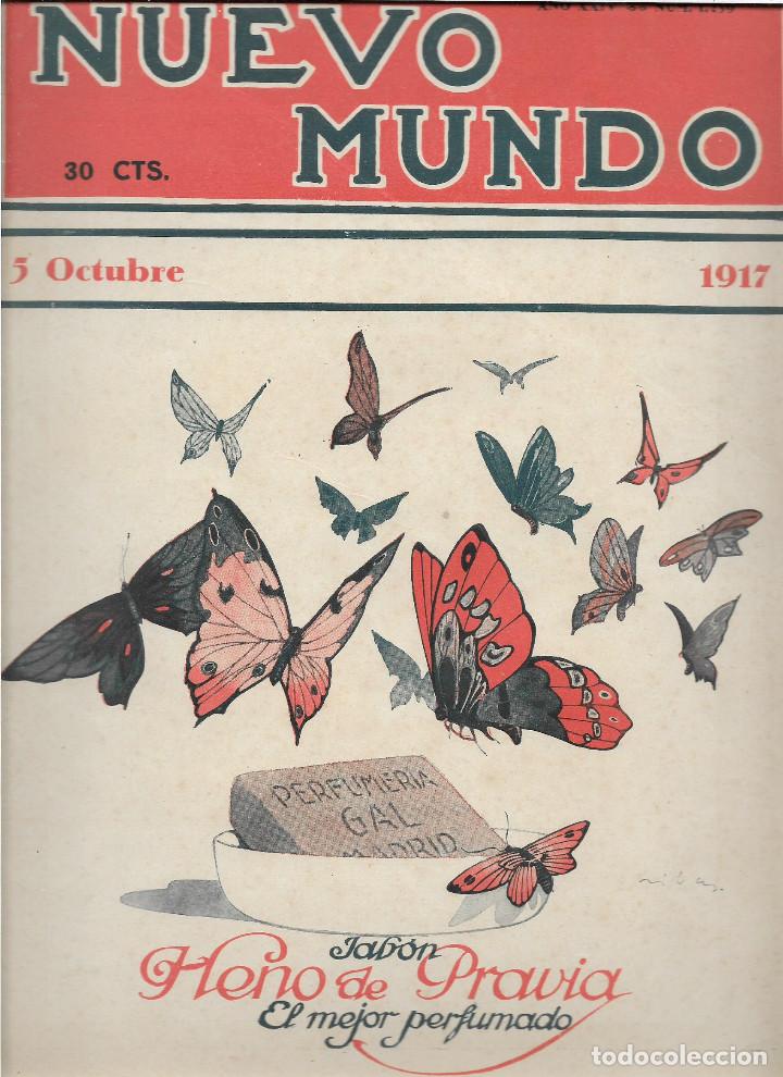 Coleccionismo de Revistas y Peri&oacute;dicos: REVISTA - NUEVO MUNDO-- FECHA, 5 OCTUBRE 1917., VER FOTOS