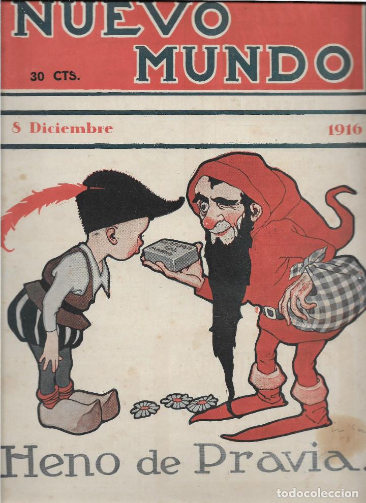 Coleccionismo de Revistas y Peri&oacute;dicos: REVISTA - NUEVO MUNDO-- FECHA, 8 DICIEMBRE 1916., VER FOTOS