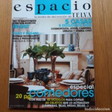 Coleccionismo de Revistas y Periódicos: ESPACIO.REVISTA DE DECORACION DE TELVA. Lote 253996990