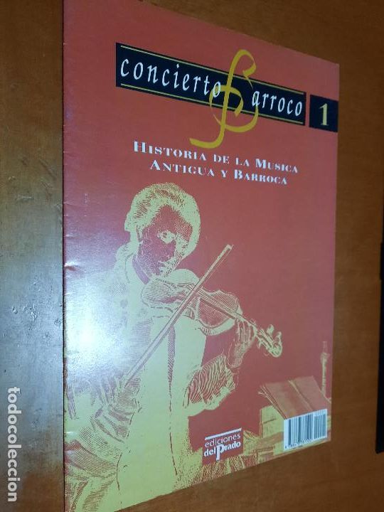 Coleccionismo de revistas y peri&oacute;dicos: CONCIERTO BARROCO 1. HISTORIA DE LA M&Uacute;SICA ANTIGUA Y BARROCA. GRAPA. BUEN ESTADO caj. 82