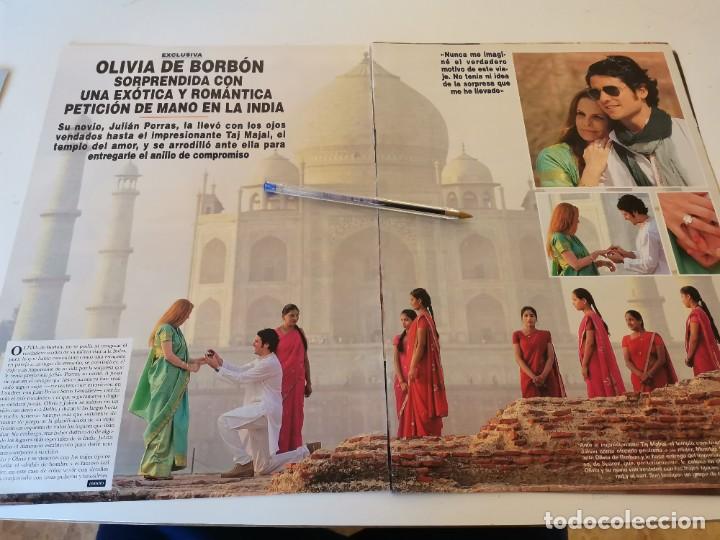 Coleccionismo de Revistas y Peri&oacute;dicos: OLIVIA DE BORBON PEDIDA DE MANO 6 PAG. REVERSO ENRIQUE PONCE 3 PAG. RECORTE REVISTA 2014