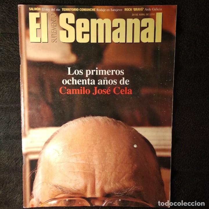 Coleccionismo de revistas y peri&oacute;dicos: EL SUPLEMENTO SEMANAL#444 CAMILO JOSE CELA.1996