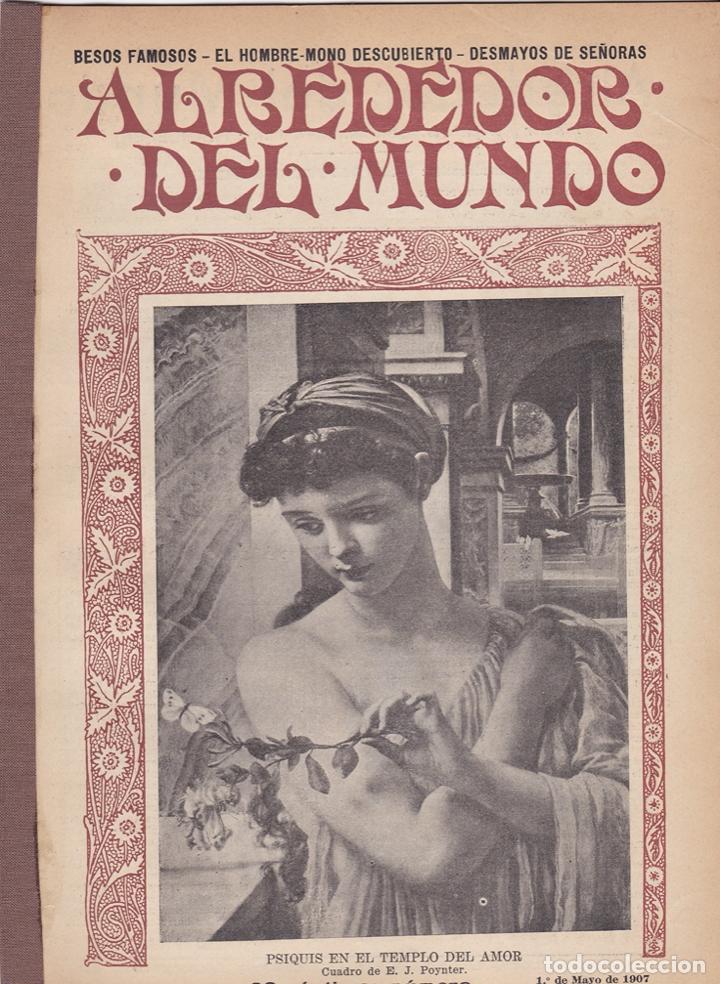 Coleccionismo de revistas y peri&oacute;dicos: Revista Alrededor del Mundo &ndash; 1907 * VAINILLA * ORQU&Iacute;DEAS * BOLESLAS BIEGAS * DUQUESA DE CASTIGLIONE