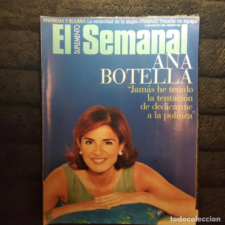 Sammeln von Zeitschriften und Zeitungen: EL SUPLEMENTO SEMANAL#555 ANA BOTELLA.1998