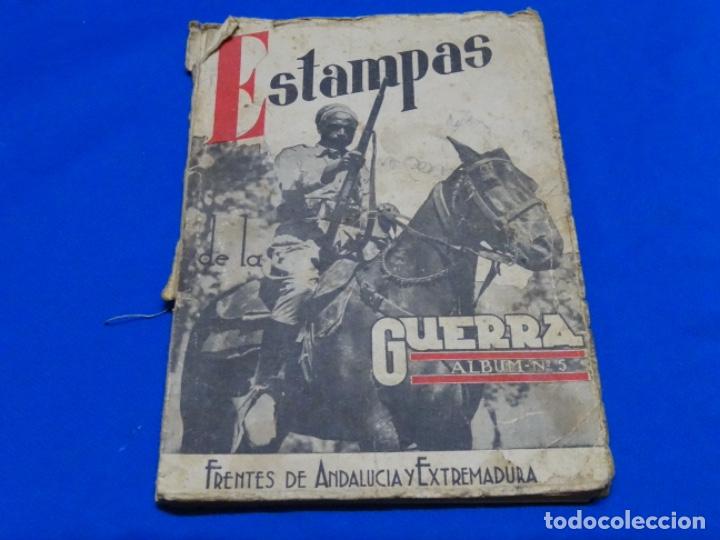Coleccionismo de Revistas y Peri&oacute;dicos: ESTAMPAS. GUERRA. FRENTES DE ANDALUC&Iacute;A Y EXTERMADURA. ALBUM 5.