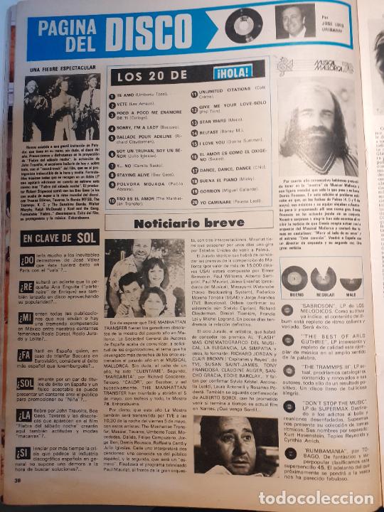 Coleccionismo de revistas y peri&oacute;dicos: demis roussos MANHATTAN TRANSFER BEE GEES