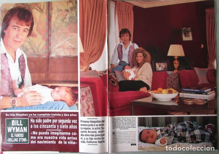 Coleccionismo de Revistas y Peri&oacute;dicos: RECORTE REVISTA HOLA N.&ordm; 2620 1994 BILL WYMAN. ROLLING STONES