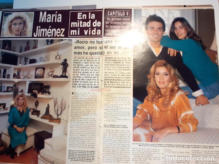 Coleccionismo de Revistas y Peri&oacute;dicos: MARIA JIMENEZ EN HOLA EN LA MITAD DE MI VIDA CAPITULO v