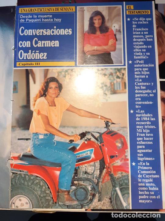 Collection Magazines and Newspapers: carmen ordo&ntilde;ez memorias capitulo iii carmina el testamento de paquirri