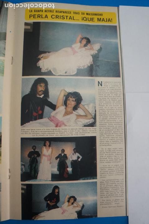 Coleccionismo de Revistas y Peri&oacute;dicos: RECORTE CLIPPING DE PERLA CRISTAL ACTRIZ REVISTA SEMANA N&ordm; 1861 PAG. 49 L32