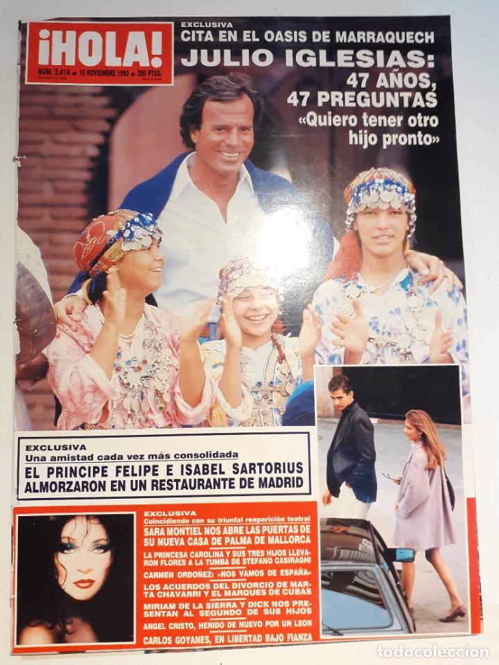 Coleccionismo de Revistas y Peri&oacute;dicos: julio iglesias sara montiel portada