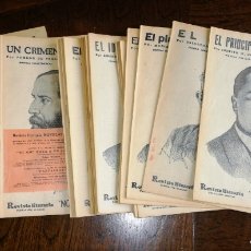 Coleccionismo de Revistas y Periódicos: NOVELAS Y CUENTOS- REVISTA ILUSTRADA. 1930. LOTE DE 43 UNIDADES. ENVIO CERTIFICADO INCLUIDO.. Lote 254762810