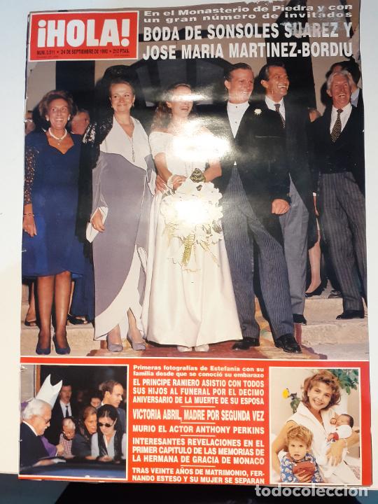 Coleccionismo de revistas y peri&oacute;dicos: jose maria martinez bordiu pocholo sonsoles suarez victoria abril