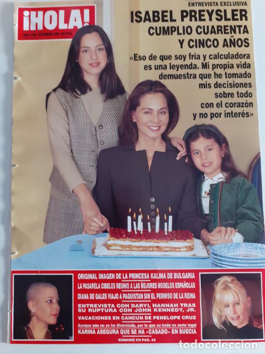 Coleccionismo de Revistas y Peri&oacute;dicos: isabel preysler ana boyer tamara falco