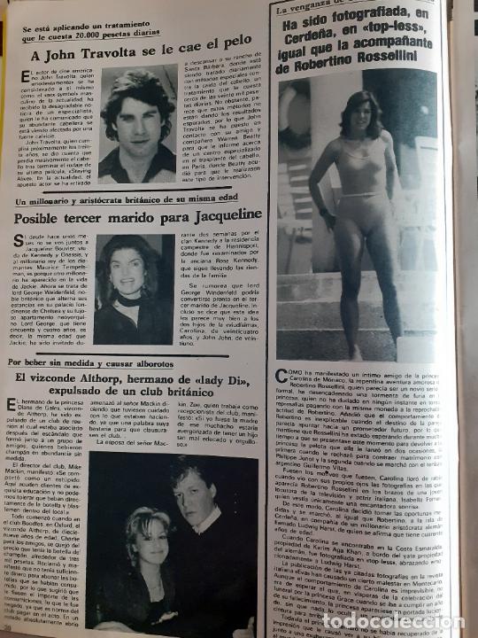 Collezionismo di Riviste e Giornali: john travolta carolina de monaco