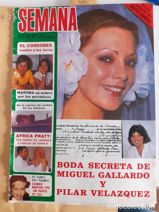 Coleccionismo de revistas y peri&oacute;dicos: PILAR VELAZQUEZ MIGUEL GALLARDO