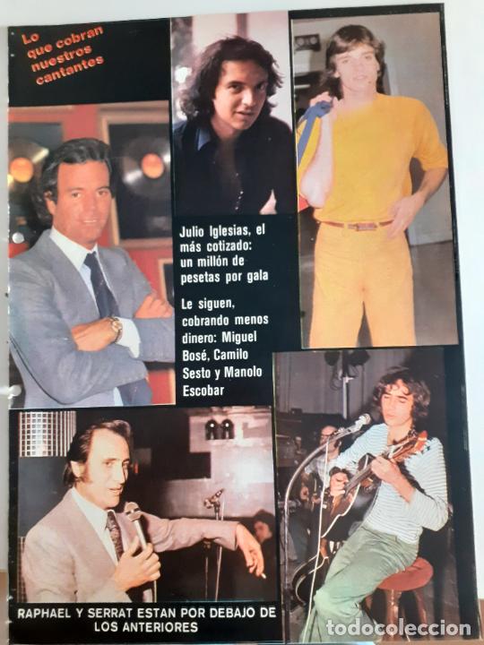 Coleccionismo de Revistas y Peri&oacute;dicos: miguel bose camilo sesto julio iglesias manolo escobar serrat