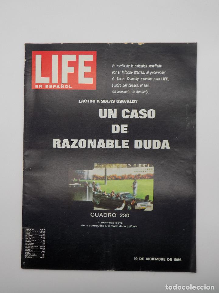 Collezionismo di Riviste e Giornali: LIFE EN ESPA&Ntilde;OL 19 DE DICIEMBRE DE 1966