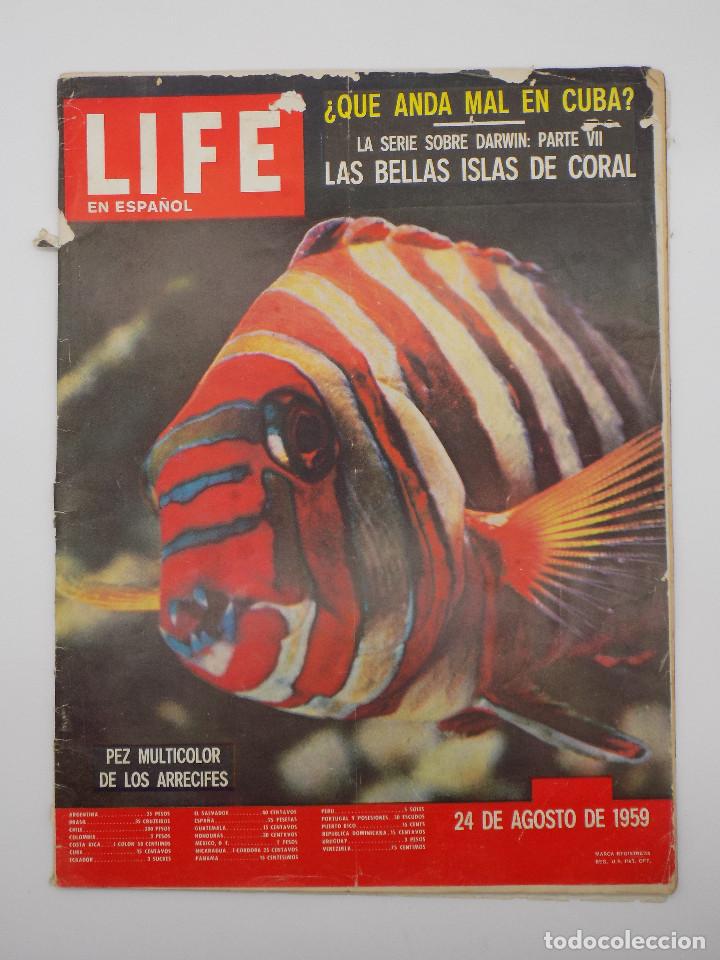 Collection Magazines and Newspapers: LIFE EN ESPA&Ntilde;OL24 DE AGOSTO DE 1959