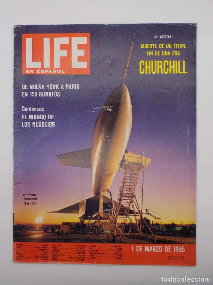 Collezionismo di Riviste e Giornali: LIFE EN ESPA&Ntilde;OL 1 DE MARZO DE 1965