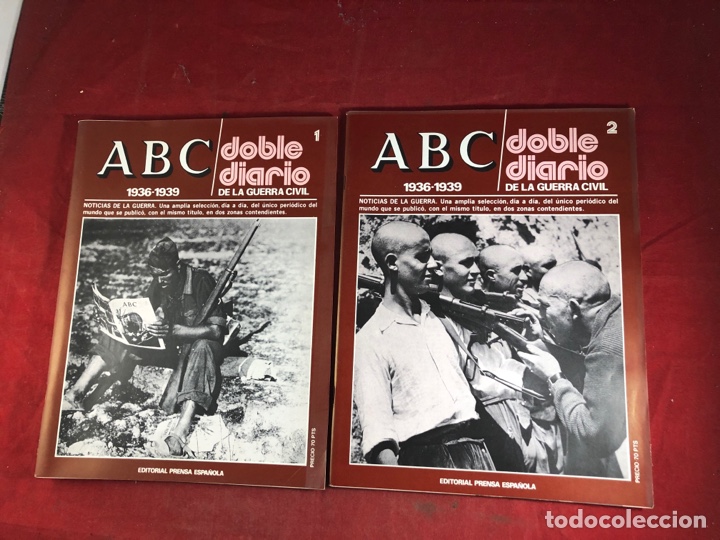 Coleccionismo de Revistas y Peri&oacute;dicos: ABC DOBLE DIARIO DE LA GUERRA CIVIL