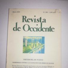 Coleccionismo de Revistas y Periódicos: LA REVISTA DE OCCIDENTE #226. Lote 254929805