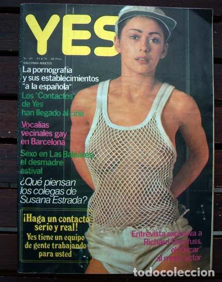 Collectionnisme de Revues et Journaux: Revista Erotica YES / BRIGITTE LAHAIE, LAURA GEMSER, SUSANA ESTRADA, LINDA LAY, GUILLERMO VILAS