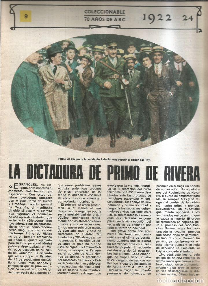 Coleccionismo de Revistas y Peri&oacute;dicos: La dictadira de Primo de Rivera. 1922-24 - ABC